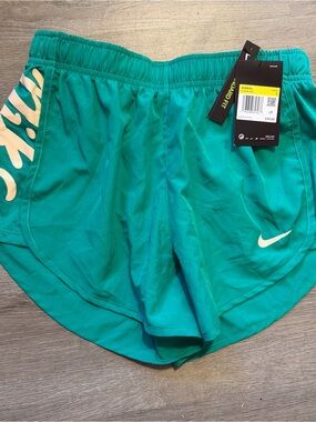 Nike Women’s Teal Running Shorts b1